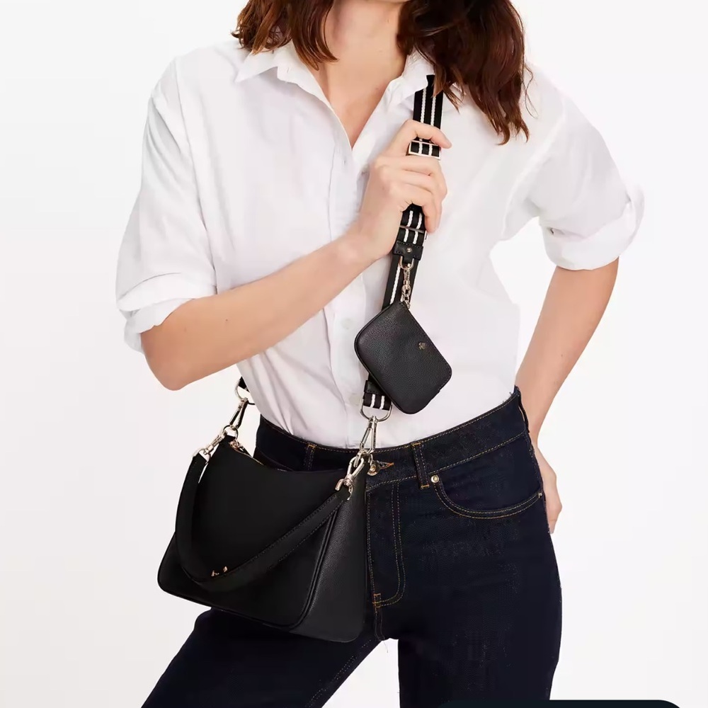 Kate Spade Rosie Shoulder Bag With Tech Attachment AirPod
Black
NWT - Picture 8 of 16